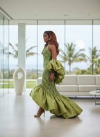 The Emerald Muse Gown