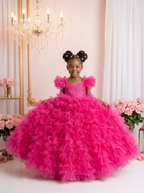 Fuchsia Cloud Dress