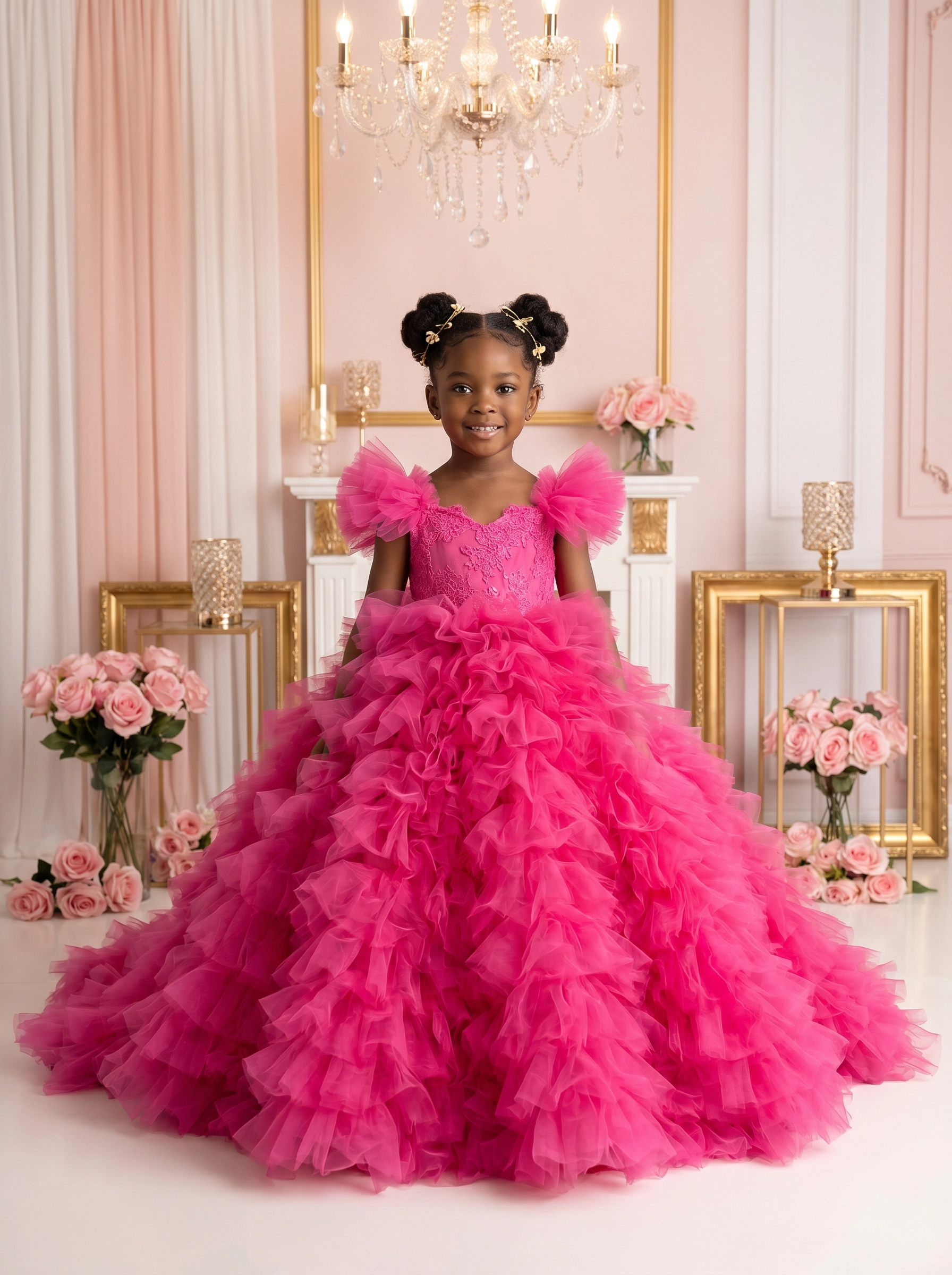 Fuchsia Cloud Dress